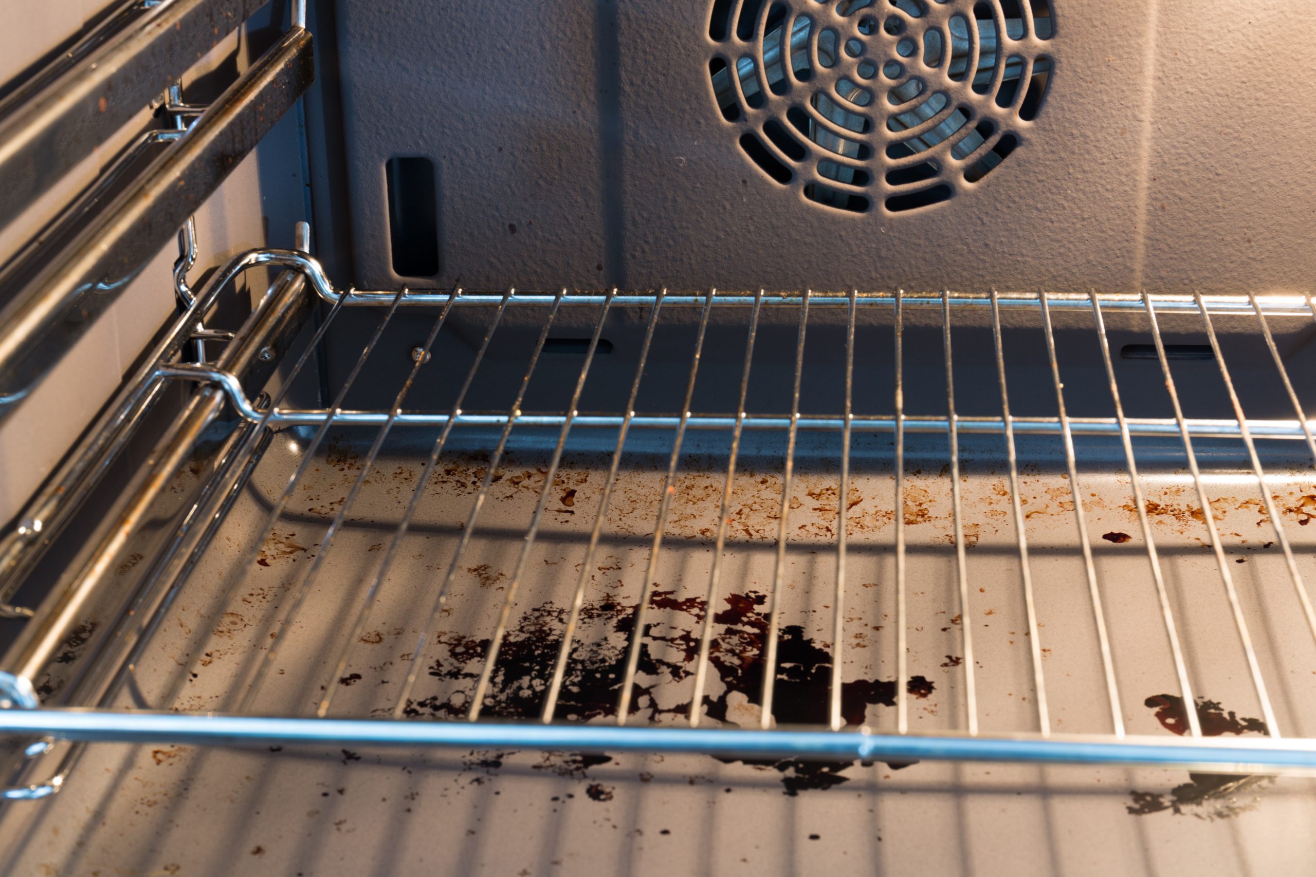 Little habits that cost big - dirty oven